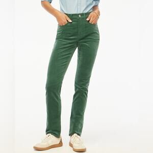 J. Crew | Tall Corduroy Full-Length Essential Straight Pant Green Size 30
